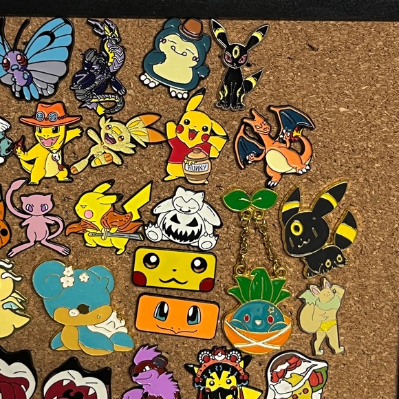 Pokemon Charmander Squirtle Pin Choice Pins Charizard Streetwear Hats Hat Brooch - Picture 7 of 12